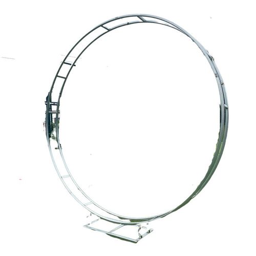 婚庆道具铁艺双杆圆环架子户外婚礼气球派对圆形拱门场景布置路引