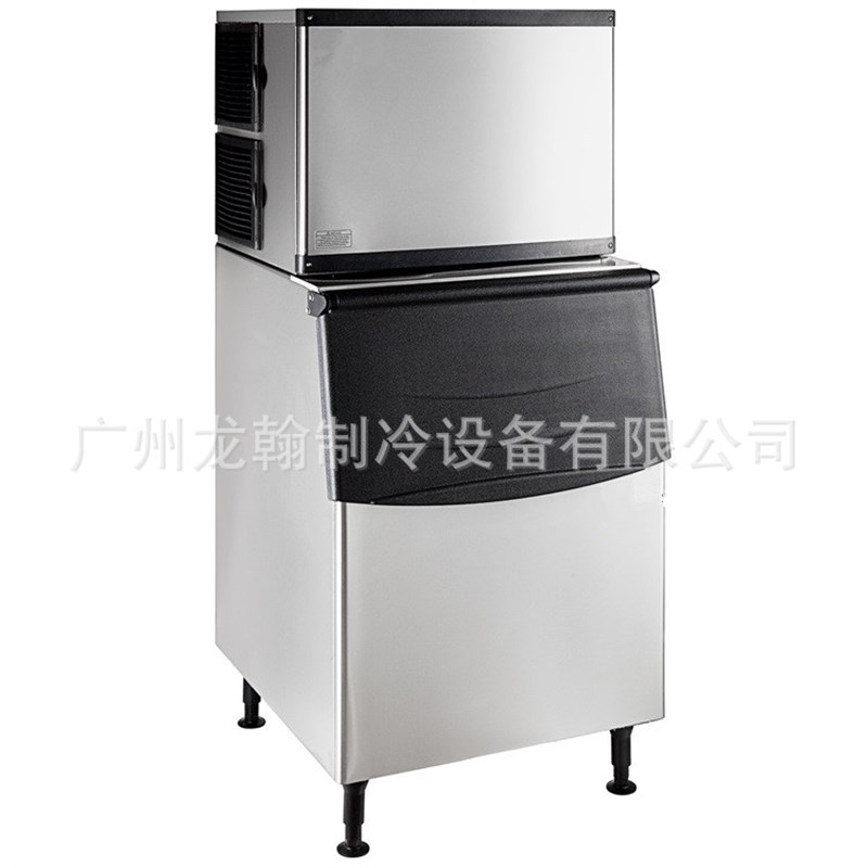 500磅商用冰粒机 制冰机商用 方冰全自动大型 酒店制冰机