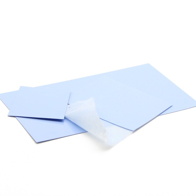 2W玻纤导热硅胶片抗撕裂散热绝缘垫片电子部件高导热材料1mm厚