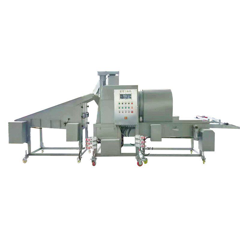 小酥肉上粉机 葡萄鱼盐酥鸡滚筒裹粉机  速冻肉类琵琶腿上浆裹粉,清洗/食品/商业设备,休闲食品加工设备,淘宝优惠券,粉丝福利购,淘宝优惠卷