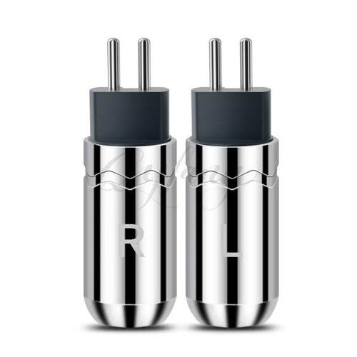 倾音坊扁舟纯紫铜4层镀铑0.78插头 UM3X W4R UE18 0.78mm金属插针