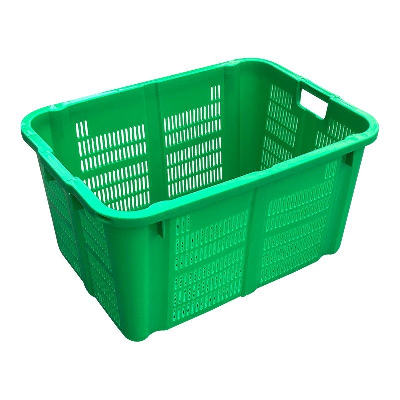 加厚塑料周转筐整理箩筐长方形水果蔬菜运输胶框子篮子印字塑料筐