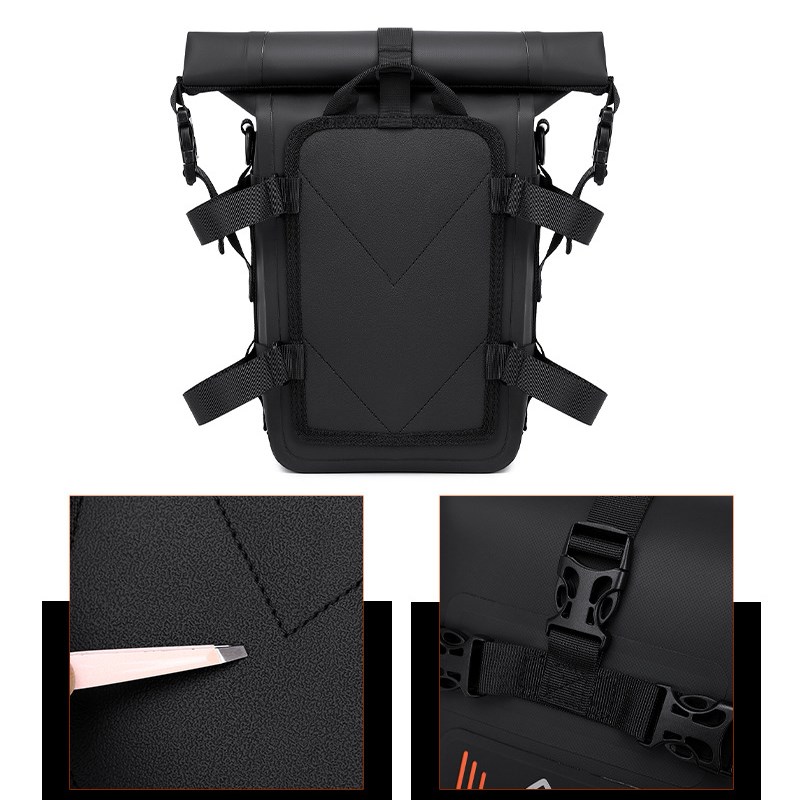 艾伯斯摩托车护杠包防水包边包机车通用快拆侧包骑士包摩旅骑行包