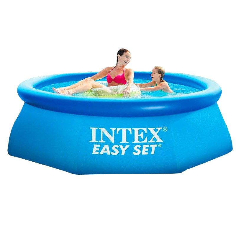 INTEX28110充气游泳池儿童游泳池家用成人家庭充气水池钓鱼养鱼池
