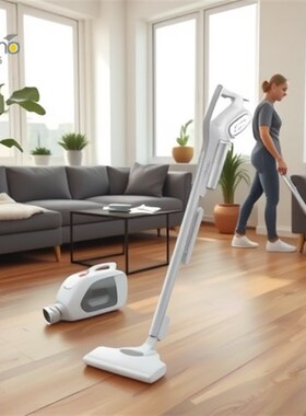 德尔玛DX700吸尘器家用大吸力手持式大功率强力真空除尘机DX700S