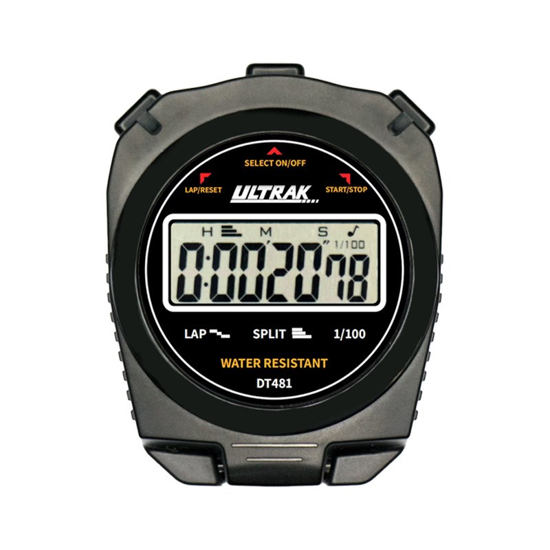 电子秒表DT481定尔志ULTRAK奥赛克简易单排显示计时器田径训练
