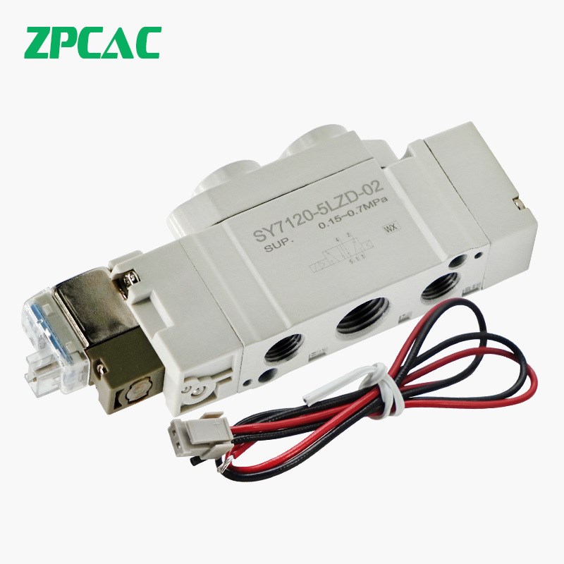 SY5120-5LZD-01气动电磁阀SY3120-4LZD-M5 SY7120-6LZD-02替SMC
