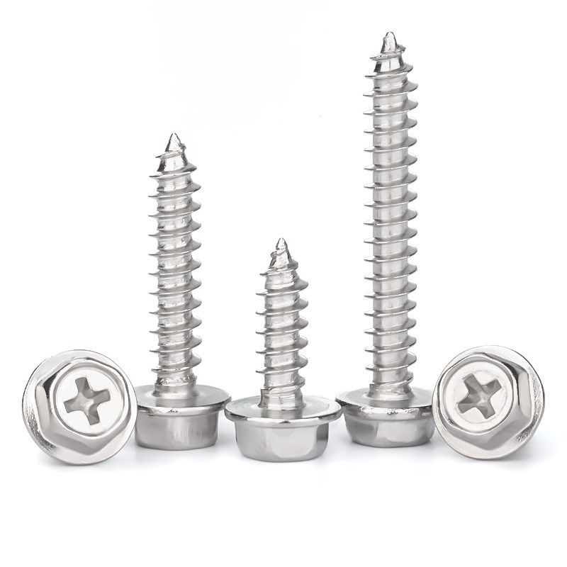 304不锈钢法兰外六角十字自攻螺丝带垫自攻丝螺钉木螺丝M3M4M5M6,工业油品/胶粘/化学/实验室用品,马弗炉/电阻炉/实验炉,淘宝优惠券,粉丝福利购,淘宝优惠卷