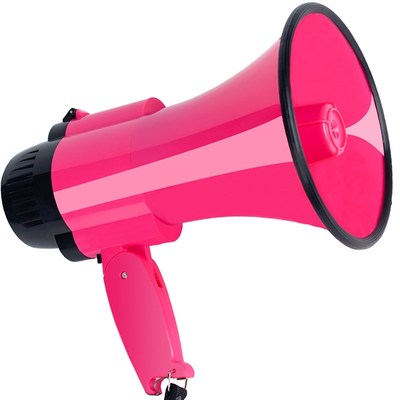 防汛抗灾30W手持喊话器喇叭便携式240秒录音扩音器安保抗疫宣传