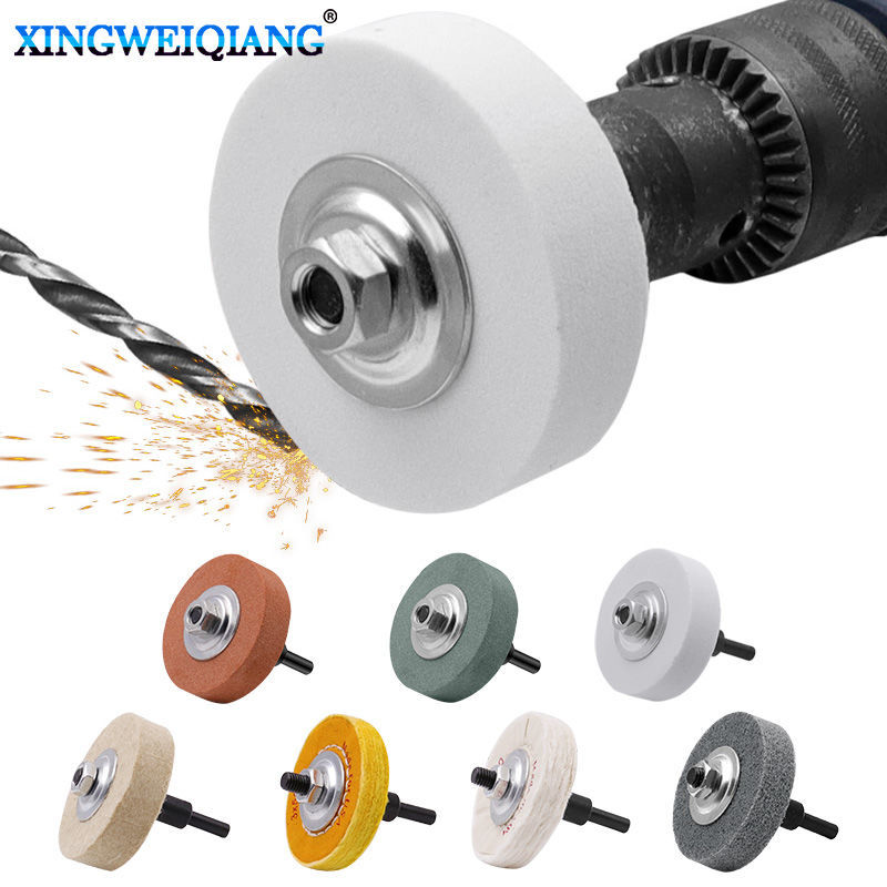 菜刀磨刀开刃砂轮片手电钻变砂轮机转换头 金属打磨头磨石抛光机