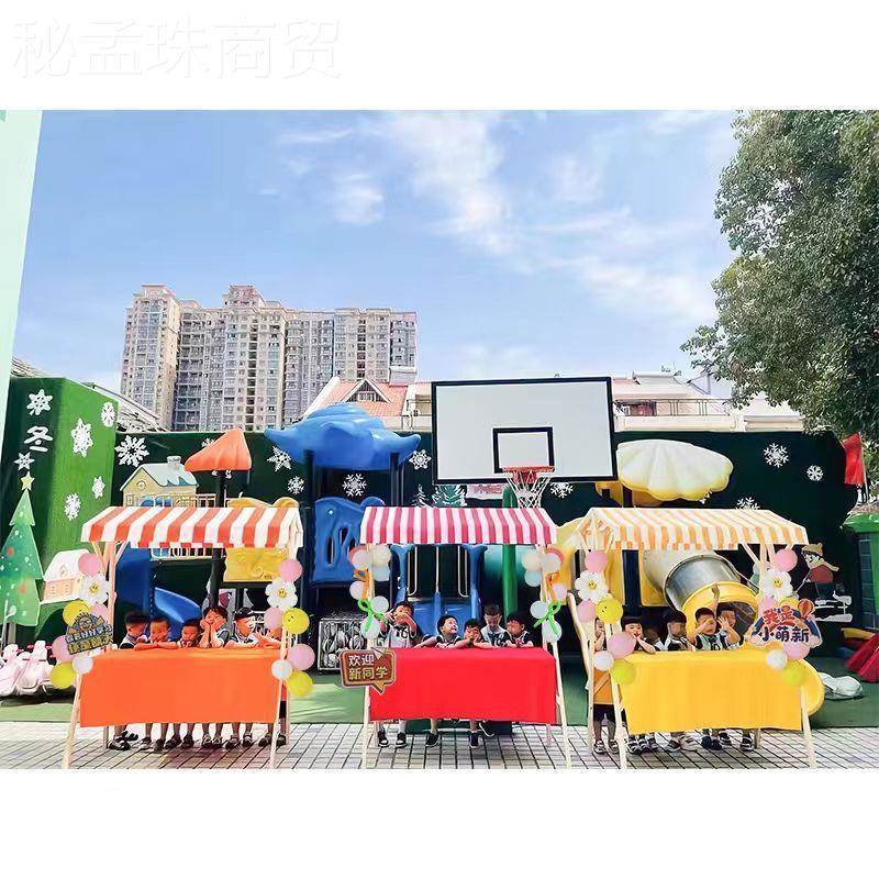 车可叠见描述摆摊展示促销架折子幼儿园移花动市集集市夜展市示架