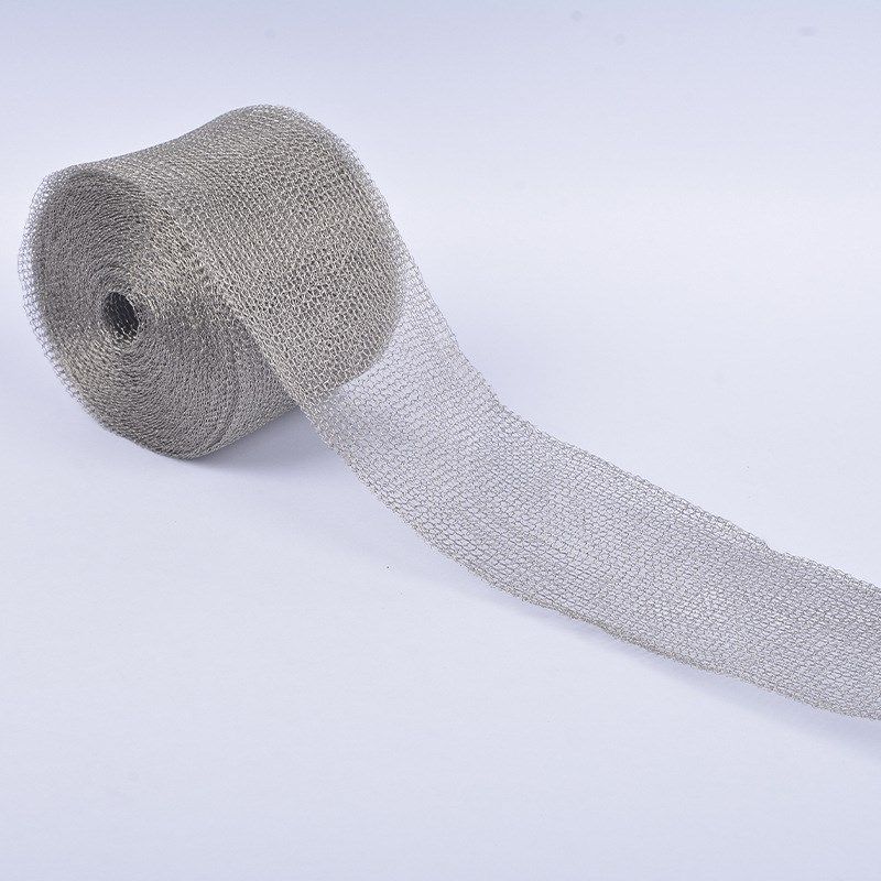 气液过滤网工业金属丝网针织筛网汽液过滤网不锈钢网套气液编织网