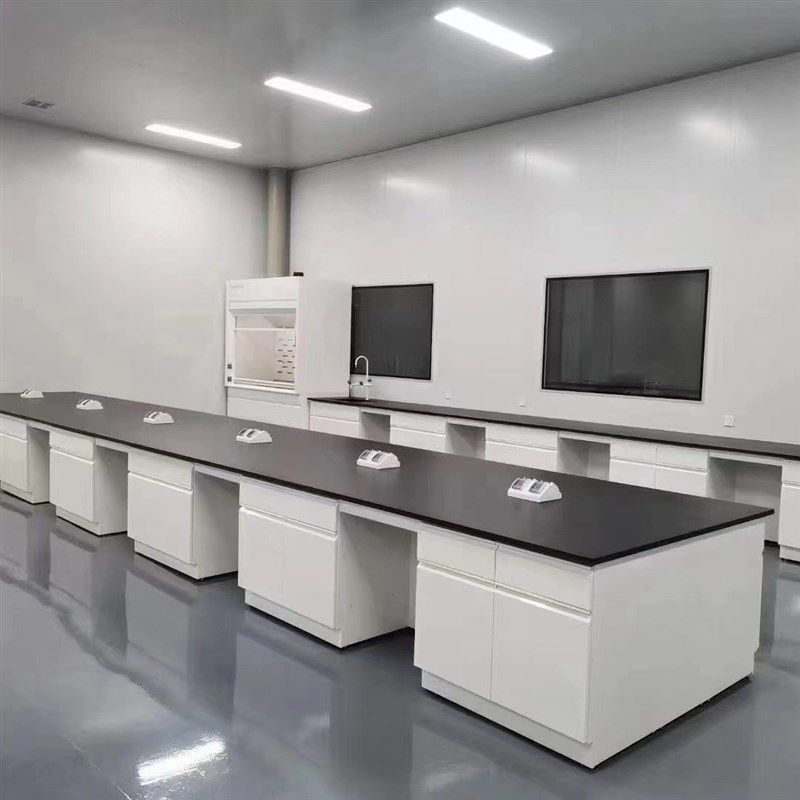 钢木实验台实验室边台试验台工作台操作台全钢实验台化学桌通风柜