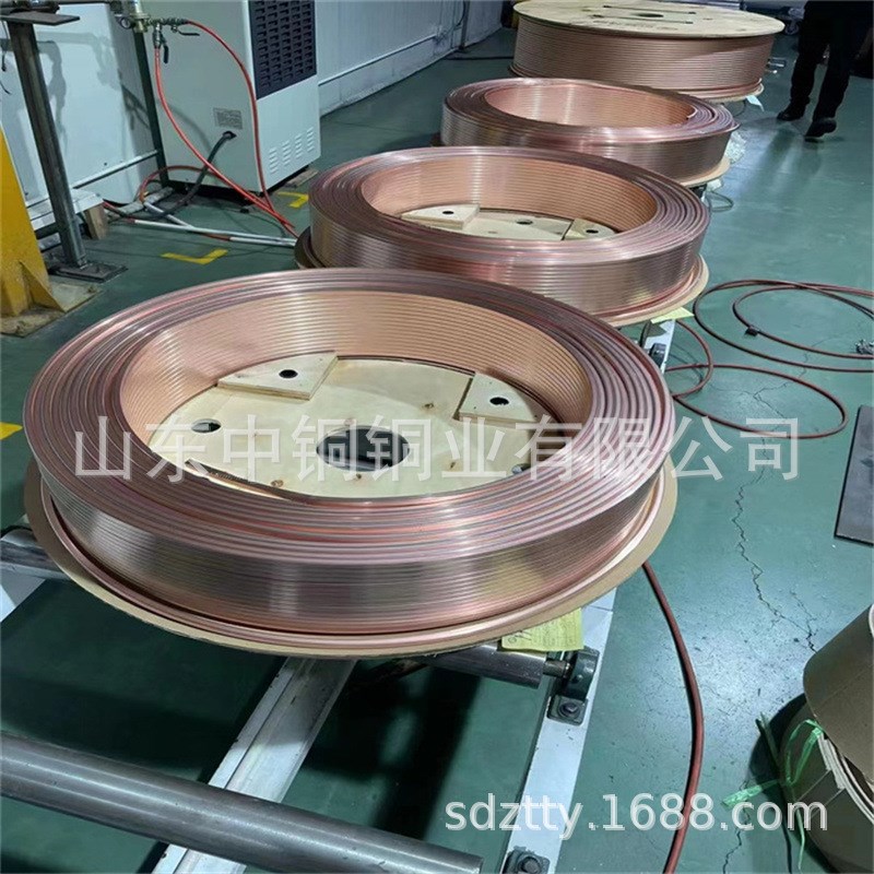 中央空调风机盘管表冷器冷凝器蒸发器换热器散热芯纯铜管