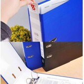 a3快劳夹75mm钊盛206 打孔3寸活页 文件夹 205二孔夹 D型夹fc横版