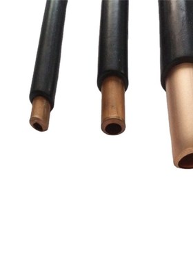 现货供应TP2包塑紫铜管T2空调制冷铜管导电导热PVC黑色包塑紫铜管