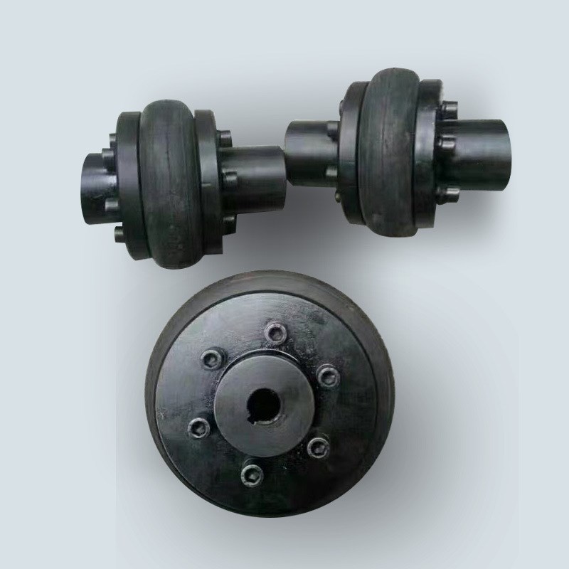 ul型轮胎联轴器大扭矩LBLA轮胎联轴器机械用橡胶轮胎环联轴器