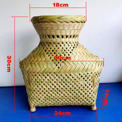 鱼篓贵州传统工艺竹制品三穗竹编鱼篓竹篓茶叶篓竹笼芭磊大号