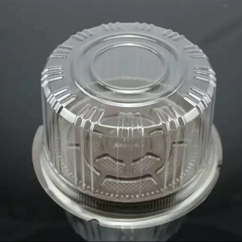 01西点塑料一次性戚风蛋糕包装盒寸提拉米苏盒100个