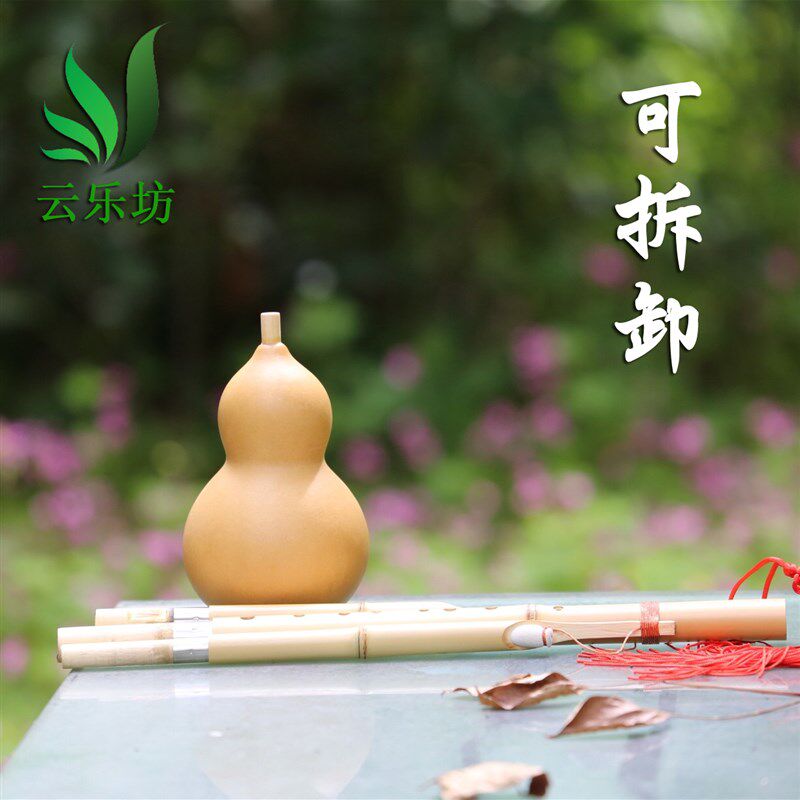 九孔 9孔葫芦丝 宽音域超七孔八孔 金竹 原生态 降调 调