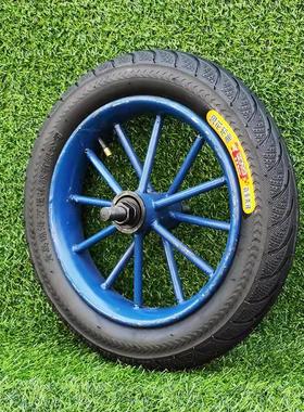 13寸2 1/2小拉车独轮手推车橡胶充气轮胎轱辘脚轮尼龙货仓老虎车