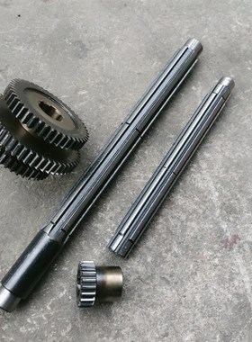 上海江宁沈阳机床C630/CA6163车床配件2044花键轴总长315/6-33*8