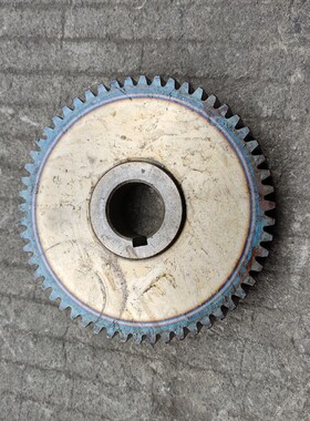 南通京鼎机床X1560瑞面铣床配件齿轮Z55外径142内孔30键槽8