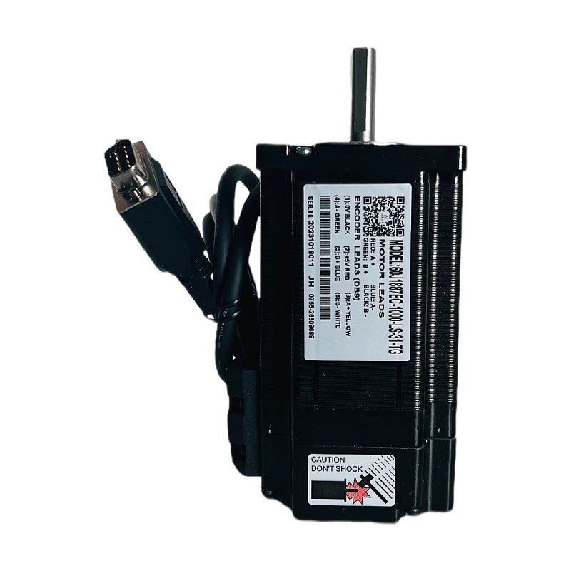 60J1887EC-1000-LS-25-TG杰美康3Nm60闭环两相步进电机后铁盖