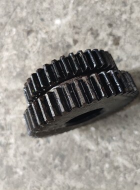 沈阳机床厂C630车床配件进给箱双联齿轮7040齿数Z36/42模数2孔32