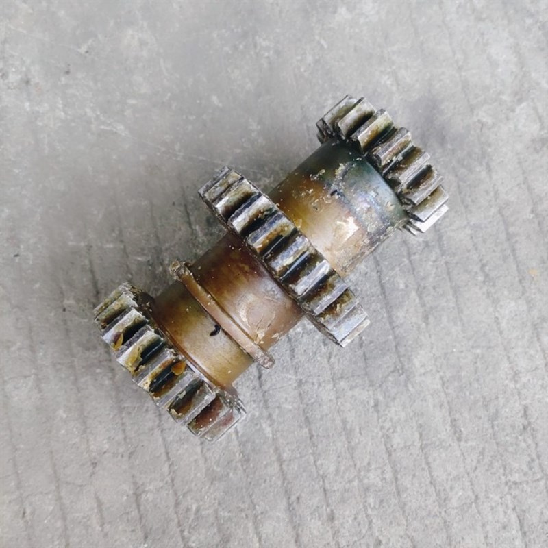 皖南X6132A X5032B X6036铣床三联齿轮Z17/24/20长160材质40洛