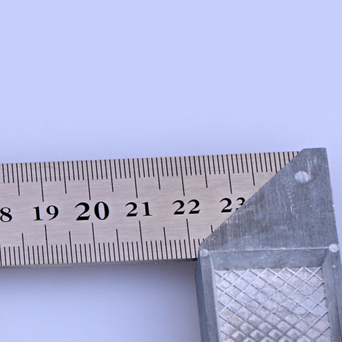 波斯工具 锌合金钢角尺 多功能木工角尺 90度角尺15-50CM公制