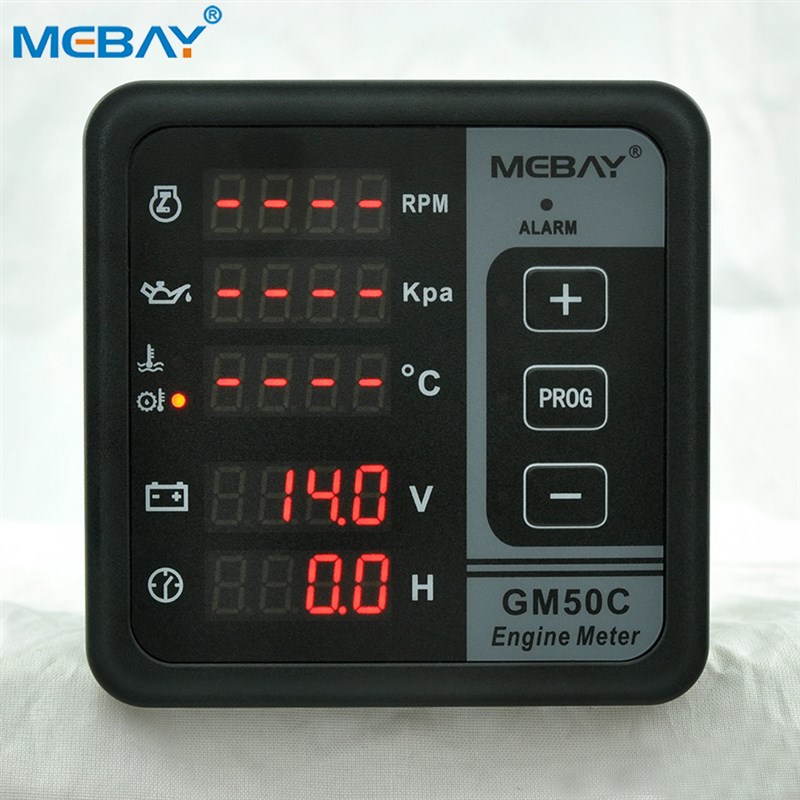 柴油机配件GM50C电喷机控制器发动机数显多功能表发动机监控仪
