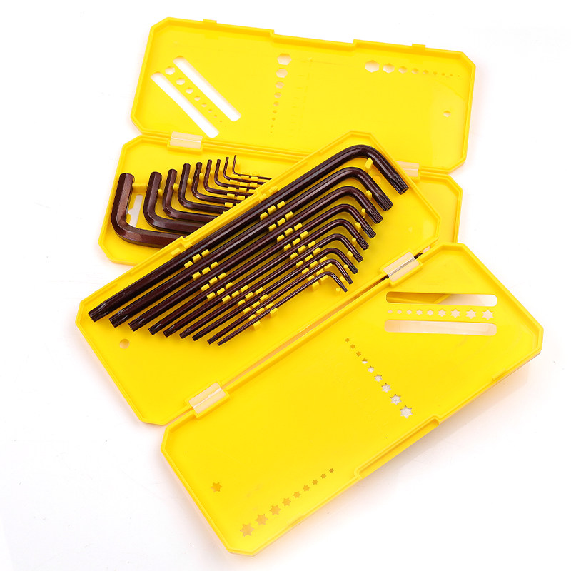 内六角扳手组合套装6角mmL型六棱匙六棱梅花内六方万能螺丝刀工具