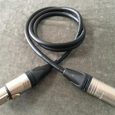 原装德国KLOTZ屏蔽话筒信号线MC2000优曲克三芯卡侬公转母平衡线