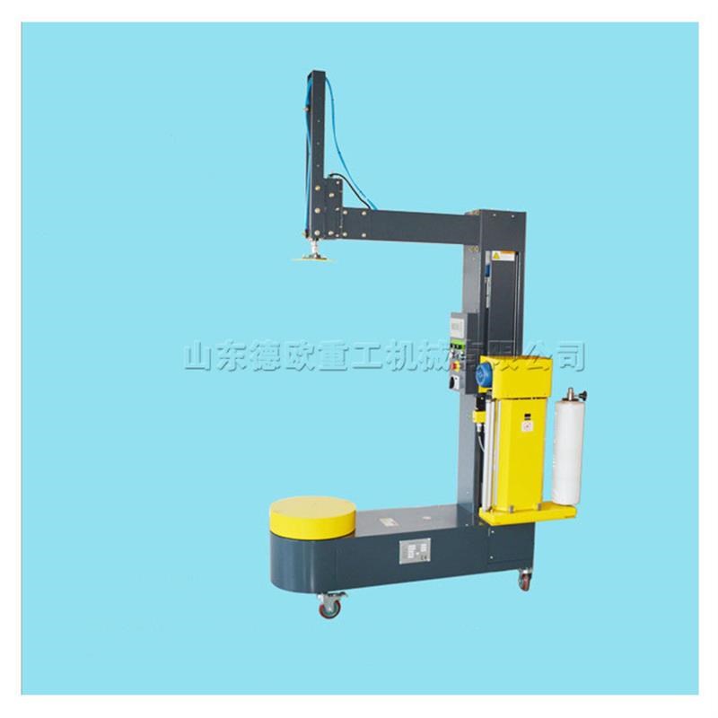 全自动无托盘缠绕机 多行业通用包装箱缠膜机 小型纸箱包裹包膜机