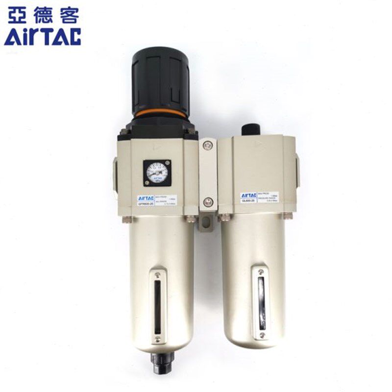 亚德客气源处理过滤器两联件GFC200-08 300-10 400-15油水分离器