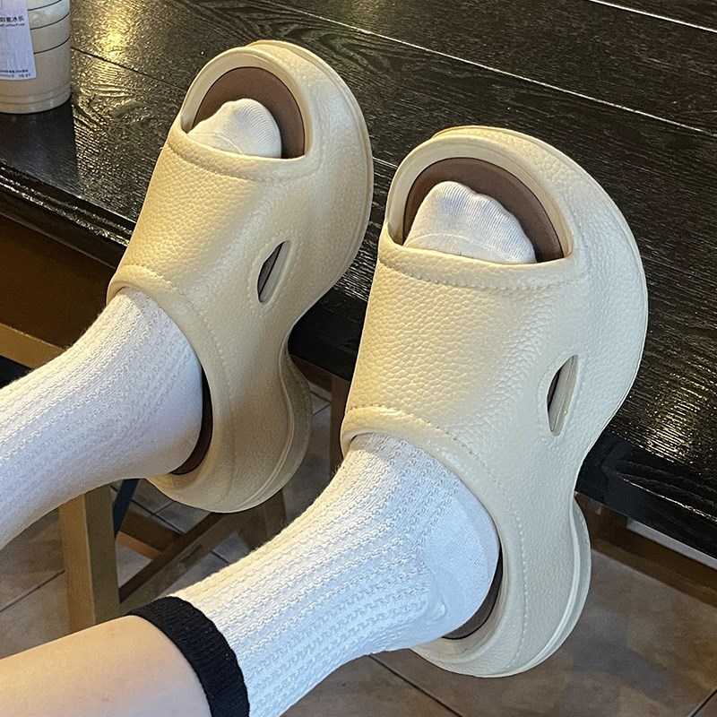 5cm厚底拖鞋女2025新款夏外穿家居室内凉拖鞋防滑防臭旅行踩屎感