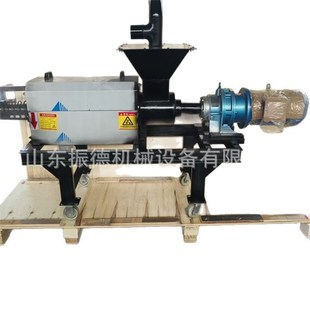 牛粪干湿分离机视频鸡粪固液分离机不锈钢方壳干湿分离机厂家