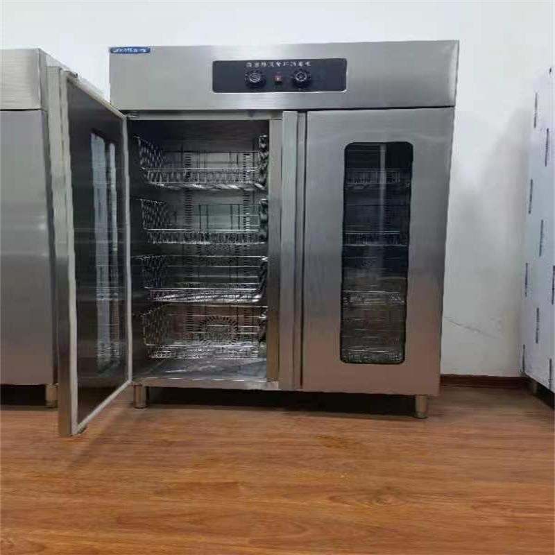 食堂饭店不锈钢消毒柜 商用小型厨房碗筷消毒碗柜 推车式消毒柜