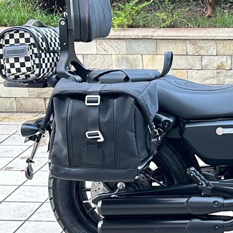 钱江闪25c0V保险杠护杠边包折叠靠背换挡杆脚踏改装件泥板车尾包