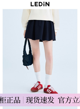 【商场同款】乐町少女运动风休闲A字裙25年春季新款短裙C2GEF1313