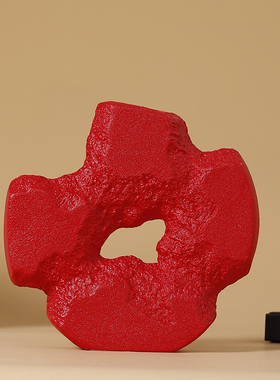 陶瓷艺术摆件客厅高级感玄关博古架酒柜装饰品创意花瓶插花摆设