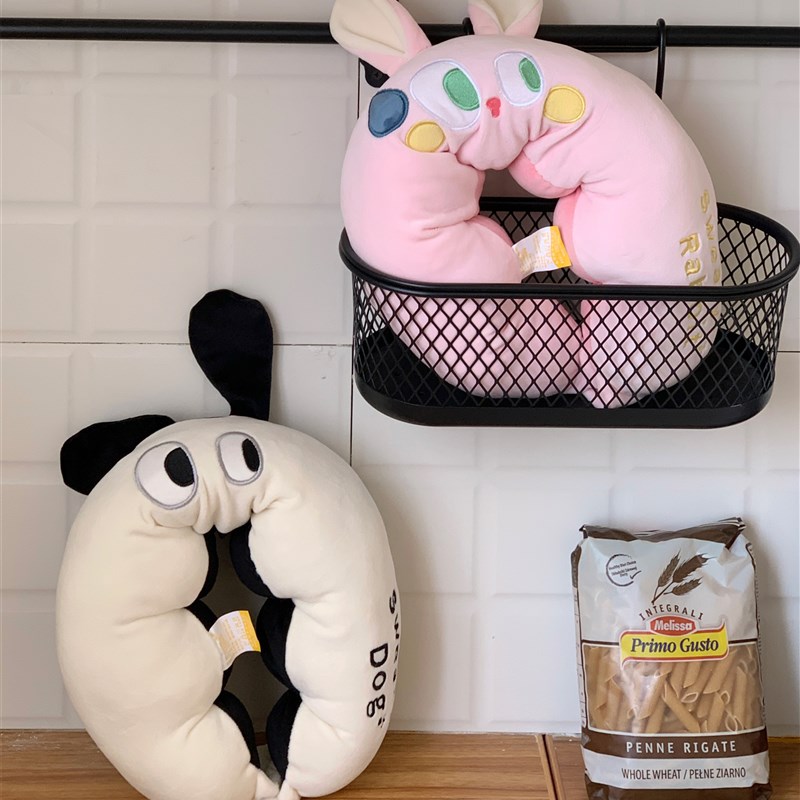 U型枕护颈枕可爱卡通飞机旅w行靠枕办公室午休枕头学生护颈枕情侣