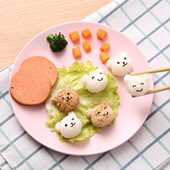 儿童饭团模具宝宝饭团神器海苔专用工具饭团摇摇乐饭团工具磨具