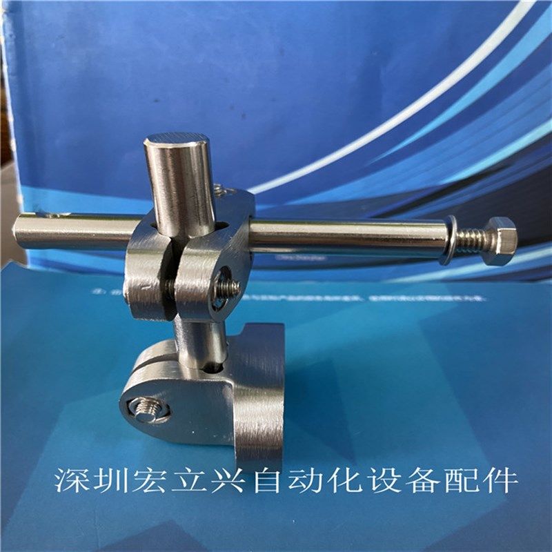 CSXT不锈钢固定支架流水线护栏支架输送机配件传感器光电喷码夹头