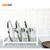 日派厨房置物架锅盖架砧板架案板架家用锅盖架子多层收纳镂空沥水