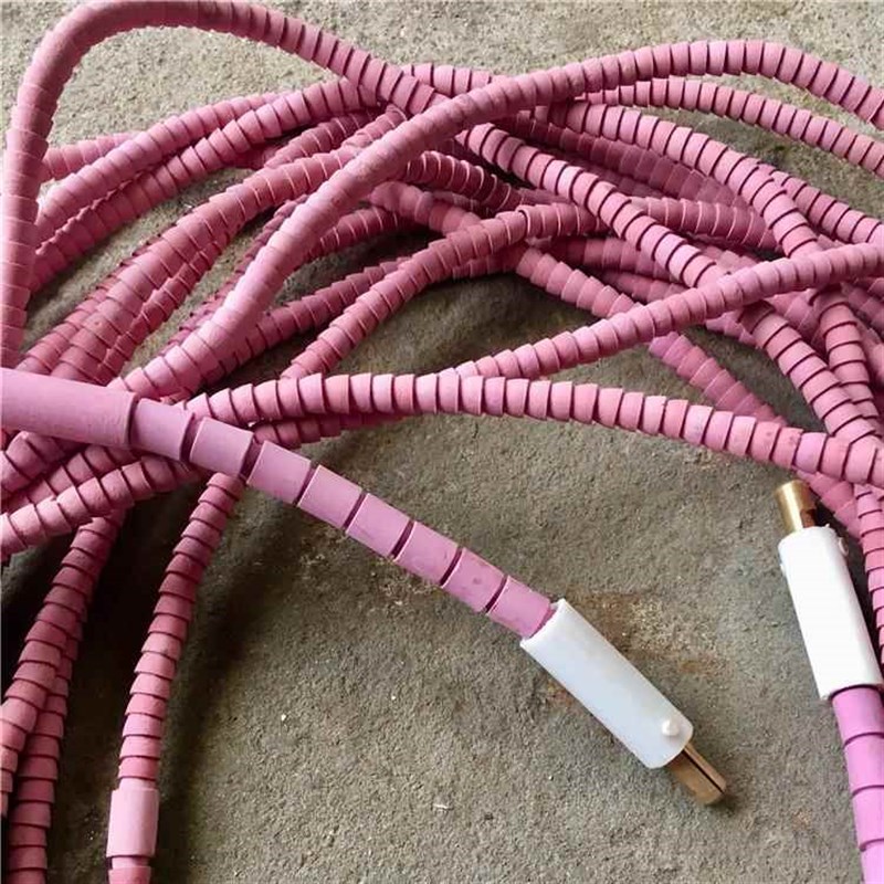 自产SCD型可按要求制作陶瓷高温碗型珠缝隙履带式加热绳