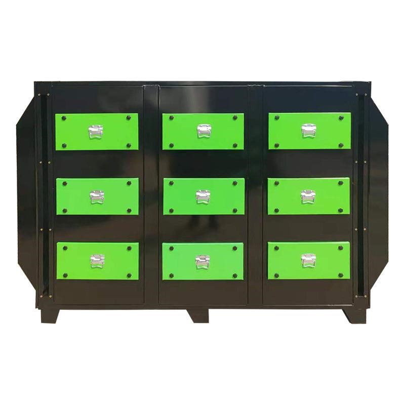 工业颗粒炭净化器废气处理吸附过滤用干式过滤器 活性炭环保箱