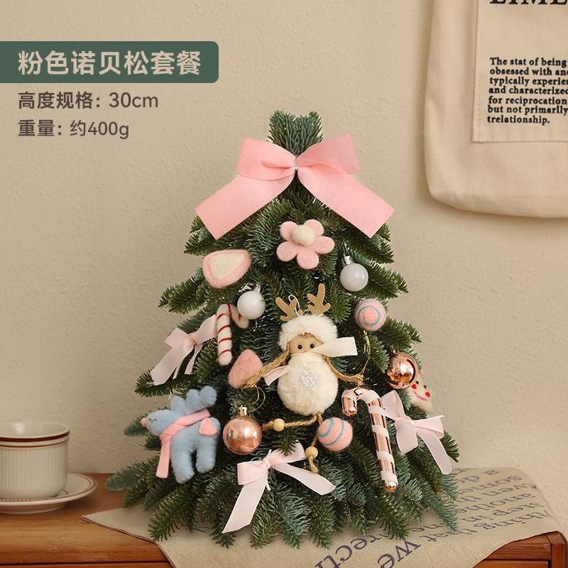 迷你圣诞树家用j聖誕樹小型桌面摆件圣诞节装饰品诺贝松跨境爆款