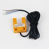 U槽型光电开关传感器E3S GS15N红外对射NPN三线光电感应开关探头